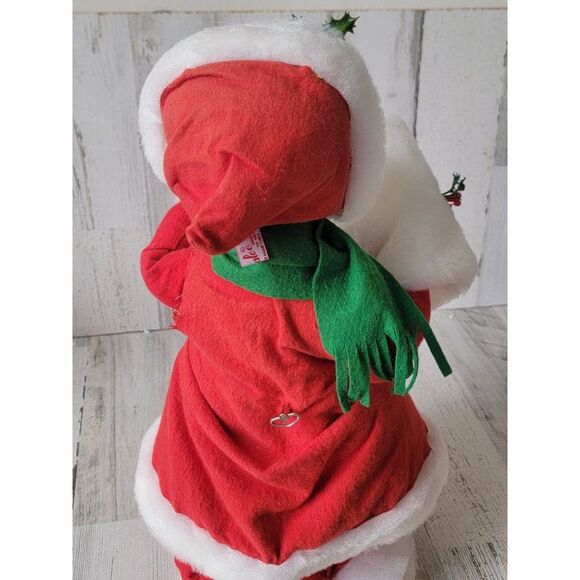 Annalee Mrs Claus 17" AS IS white muff hand warmer Xmas figure - Picture 8 of 15